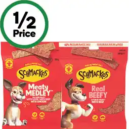Woolworths Schmackos Strapz Dog Treats offer