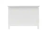 LivingStyles Belley Hand Crafted Mahogany Timber Bed Headboard, King, White offer