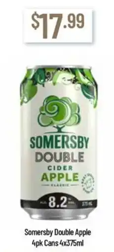 Chambers Cellars Somersby Double Apple offer