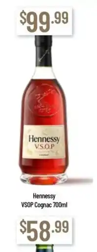 Chambers Cellars Hennessy VSOP Cognac offer