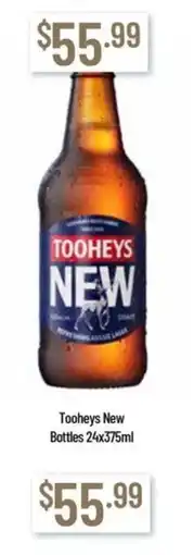 Chambers Cellars Tooheys New offer