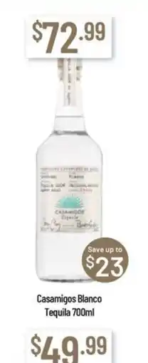 Chambers Cellars Casamigos Blanco Tequila offer