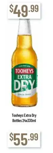 Chambers Cellars Tooheys Extra Dry offer