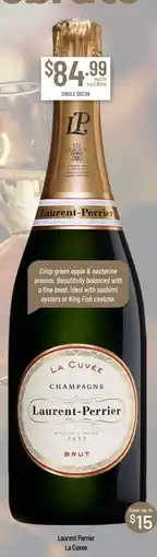 Chambers Cellars Laurent Perrier La Cuvée offer