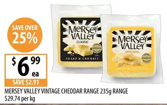 Mersey Valley Vintage Cheddar Range