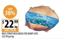 Supabarn Bass Strait MSA Grass Fed Rump Caps offer