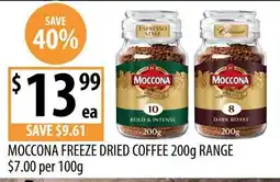 Supabarn Moccona Freeze Dried Coffee offer