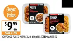 Supabarn Youfoodz Fuel'd Meals offer