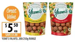 Supabarn Yumi's Falafel offer