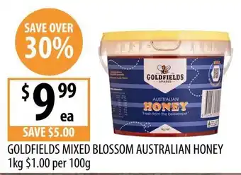 Supabarn Goldfields Mixed Blossom Australian Honey offer