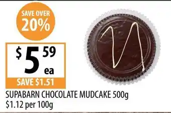 Supabarn Supabarn Chocolate Mudcake offer