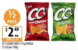 Supabarn CC'S CORN CHIPS offer