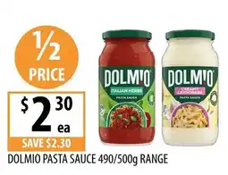 Supabarn Dolmio Pasta Sauce offer