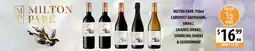 Supabarn Milton Park Cabernet Sauvignon, Shiraz, Saignee Shiraz, Sparkling Shiraz & Chardonnay offer
