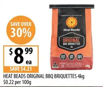 Supabarn Heat Beads Original BBQ Briquettes offer