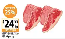 Supabarn Beef T-Bone Steak offer