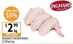 Supabarn Ingham's Chicken Wings offer