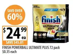Supabarn Finish Powerball Ultimate Plus offer