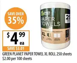 Supabarn Green Planet Paper Towel XL Roll offer
