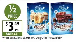 Supabarn White Wings Baking Mix offer