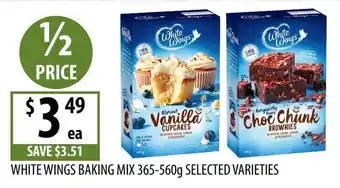 Supabarn White Wings Baking Mix offer
