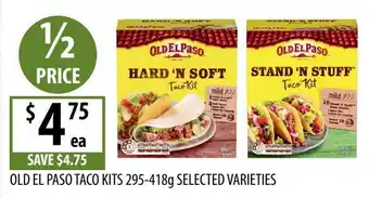 Supabarn Old El Paso Taco Kits offer