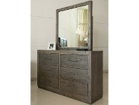 Marshall Rubberwood Timber 6 Drawer Dresser