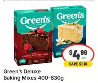 Green's Deluxe Baking Mixes