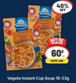 IGA Vegeta Instant Cup Soup offer