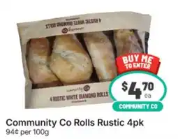 IGA Community Co Rolls Rustic offer