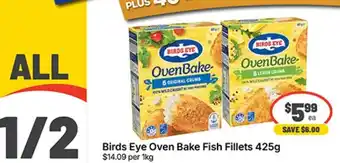 IGA Birds Eye Oven Bake Fish Fillets offer