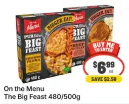 IGA On the Menu The Big Feast offer