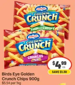 IGA Birds Eye Golden Crunch Chips offer