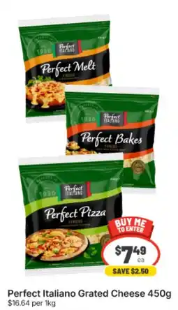 IGA Perfect Italiano Grated Cheese offer