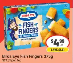 IGA Birds Eye Fish Fingers offer
