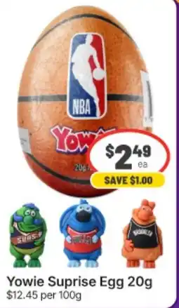 IGA Yowie Surprise Egg offer