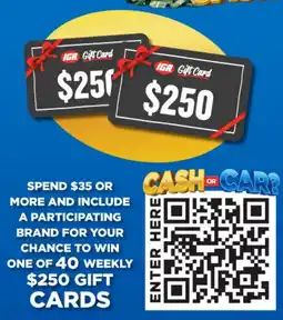 IGA IGA Gift Card offer