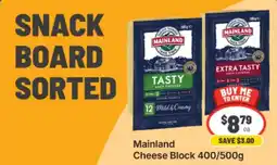 IGA Mainland Cheese Block offer