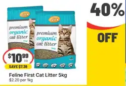 IGA Feline First Cat Litter offer