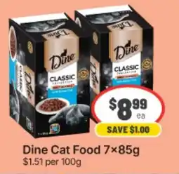 IGA Dine Cat Food offer