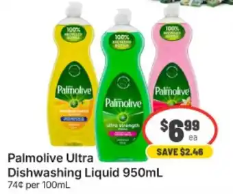 IGA Palmolive Ultra Dishwashing Liquid offer