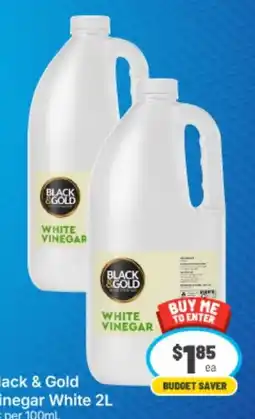 IGA Black & Gold White Vinegar offer