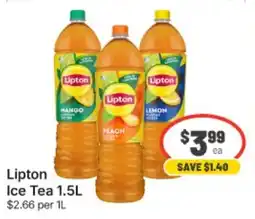 IGA Lipton Ice Tea offer