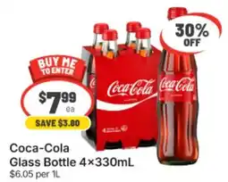 IGA Coca-Cola Glass Bottle offer