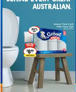 IGA Sorbent Thick & Soft Toilet Tissue offer