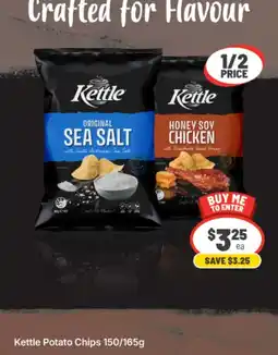 IGA Kettle Potato Chips offer