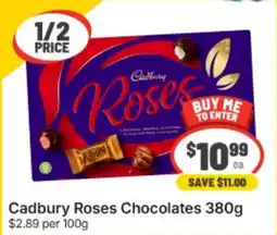 IGA Cadbury Roses Chocolates offer