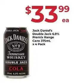 IGA Liquor Jack Daniel's Double Jack Cola offer