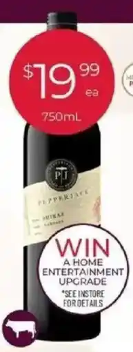 IGA Liquor Pepperjack Shiraz offer