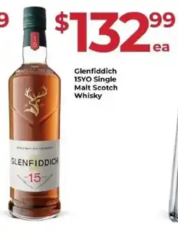 IGA Liquor Glenfiddich 15YO Single Malt Scotch Whisky offer